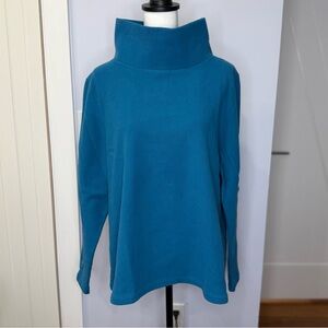 Dudley Stephens Greenpoint Turtleneck Vello Fleece Celestial Blue, size XXL. EUC